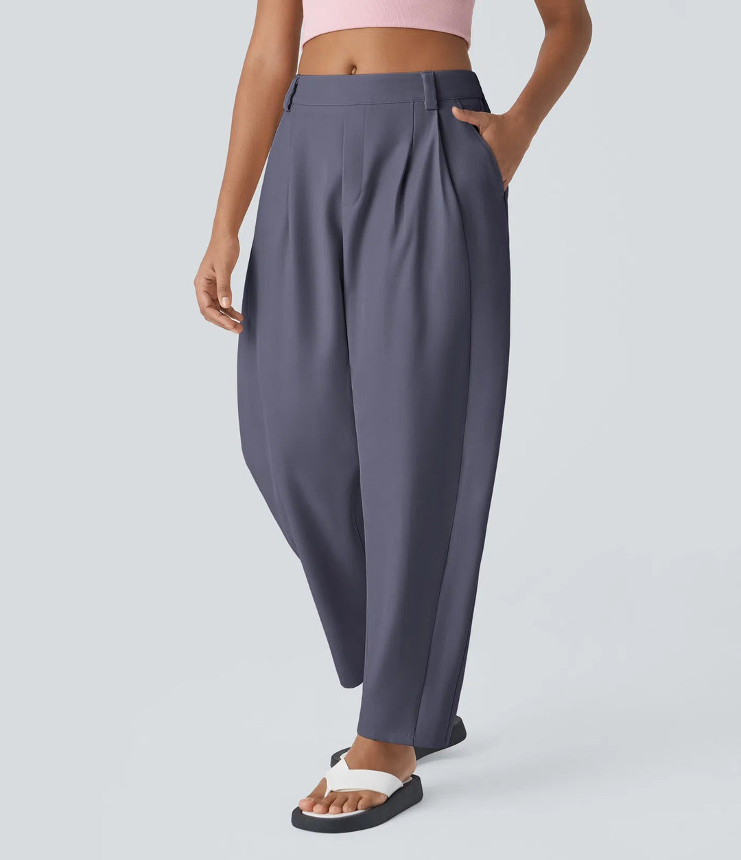 Eva – D’moderne Stoffhose für Stil und Komfort MOKKAKAI