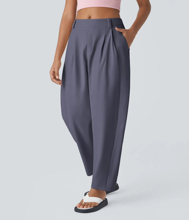 Eva – D’moderne Stoffhose für Stil und Komfort MOKKAKAI