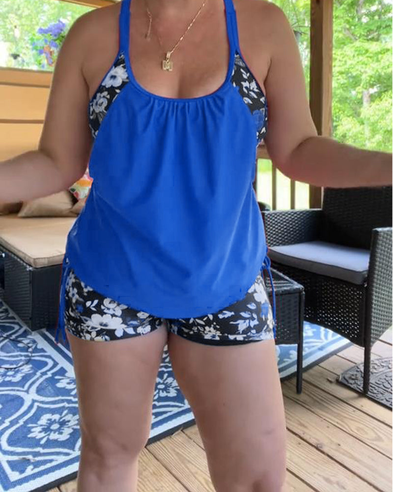 Badeanzug Bedruckt Träger Boxer MOKKAKAI