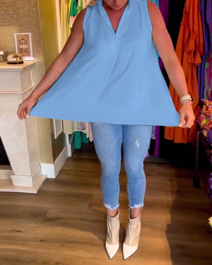 Debby™ | Ärmelloses Top MOKKAKAI