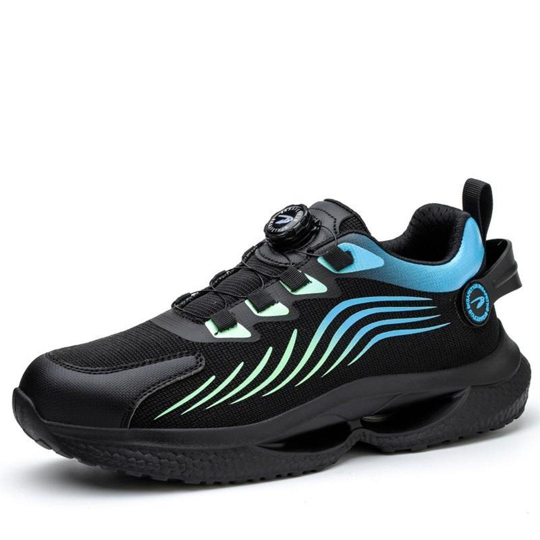 SteelfootSteg™ Ultraleichte, langlebige Schutzschuhe mit Stahlkappe und drehbarer Schnalle MOKKAKAI