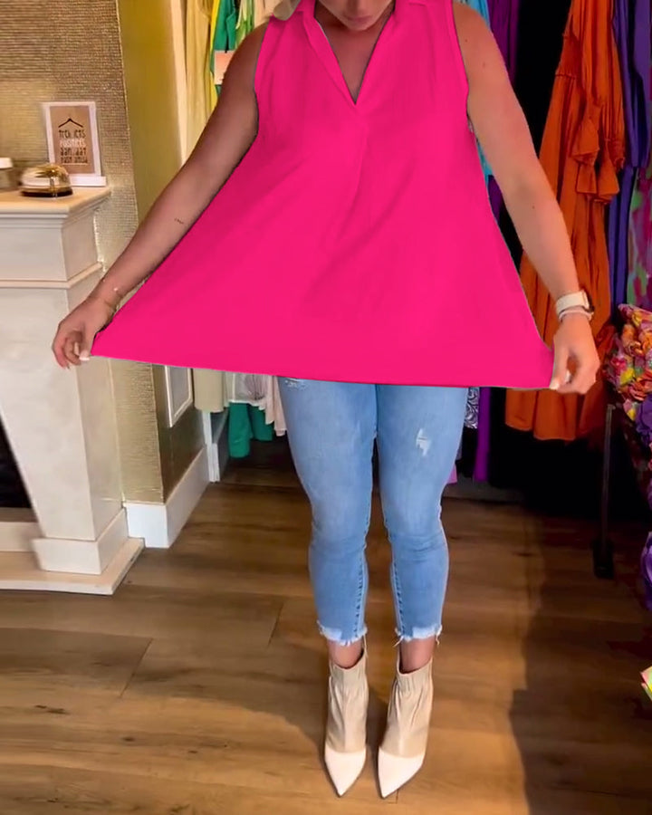 Debby™ | Ärmelloses Top MOKKAKAI