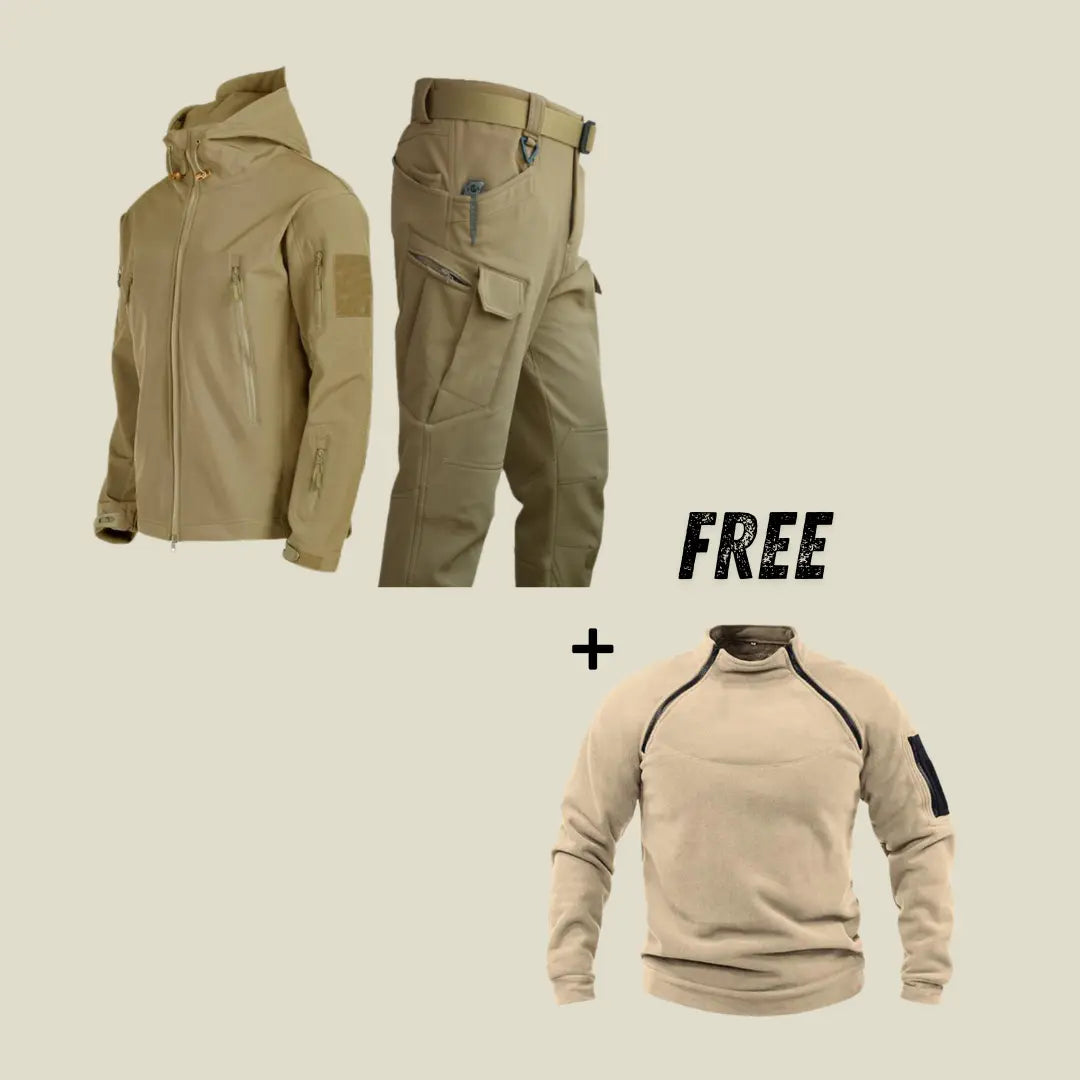 Jonas™ - Militärischer wasserdichter Anzug + kostenlose Jacke Normalpreis MOKKAKAI