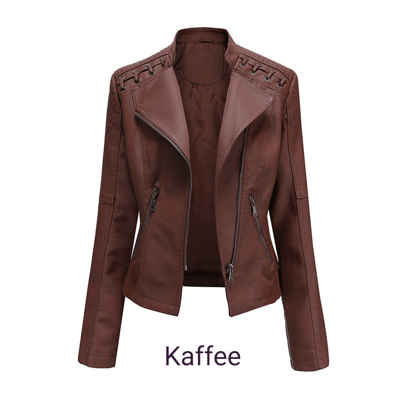✨Jacke aus Gewaschenem Lammleder✨kostenlose Lieferung MOKKAKAI