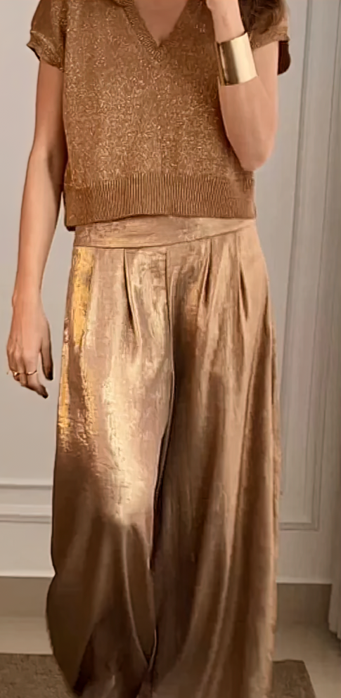 Romy | Goldenes Set MOKKAKAI