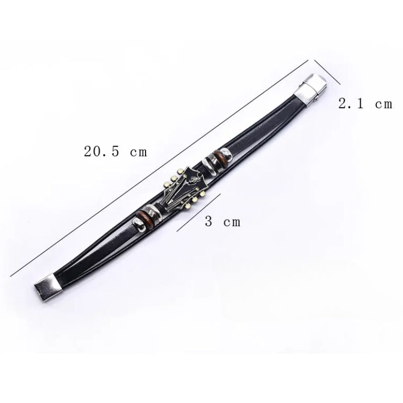 Guitar Leather Bracelet™ – Dr musikalischi Stil für dini Persönlichkeit MOKKAKAI