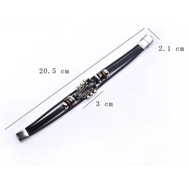 Guitar Leather Bracelet™ – Dr musikalischi Stil für dini Persönlichkeit MOKKAKAI