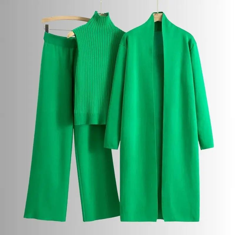 Serenity™ Strick-Set 3-teilig | Minimalistische Eleganz & Höchster Komfort MOKKAKAI