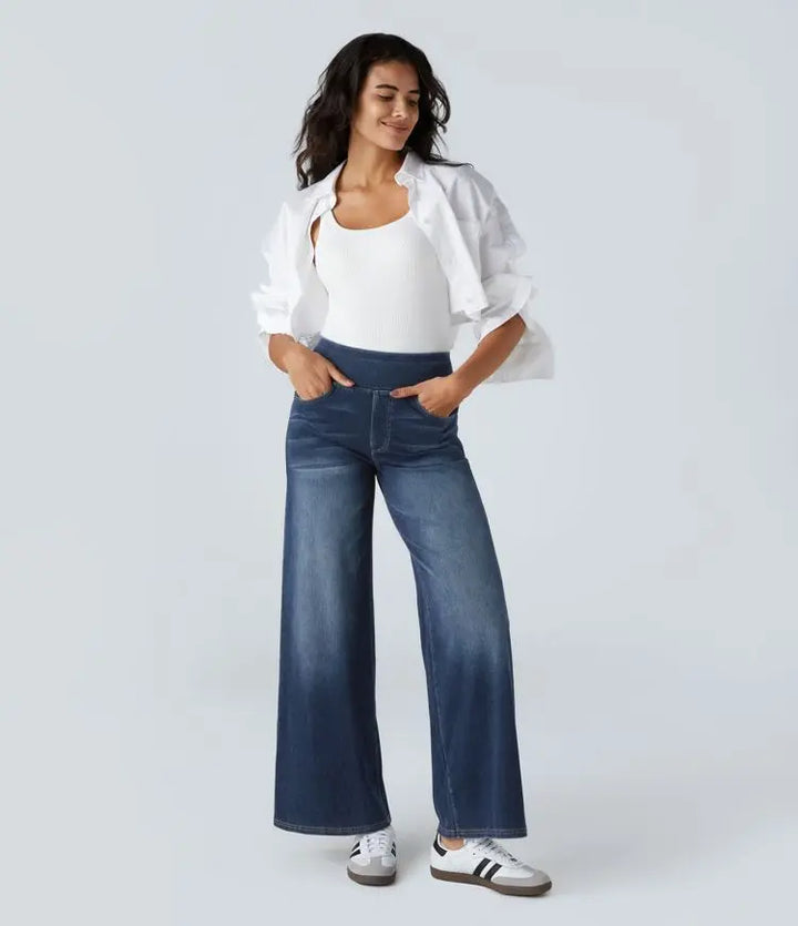 Lara Flex™ – Lässige Jeans mit maximalem Komfort und Stil MOKKAKAI