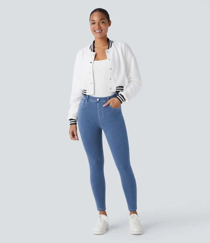 Lary™ – 7/8 Skinny Jeans für Stil und Komfort MOKKAKAI