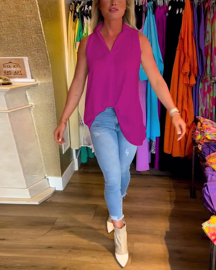 Debby™ | Ärmelloses Top MOKKAKAI