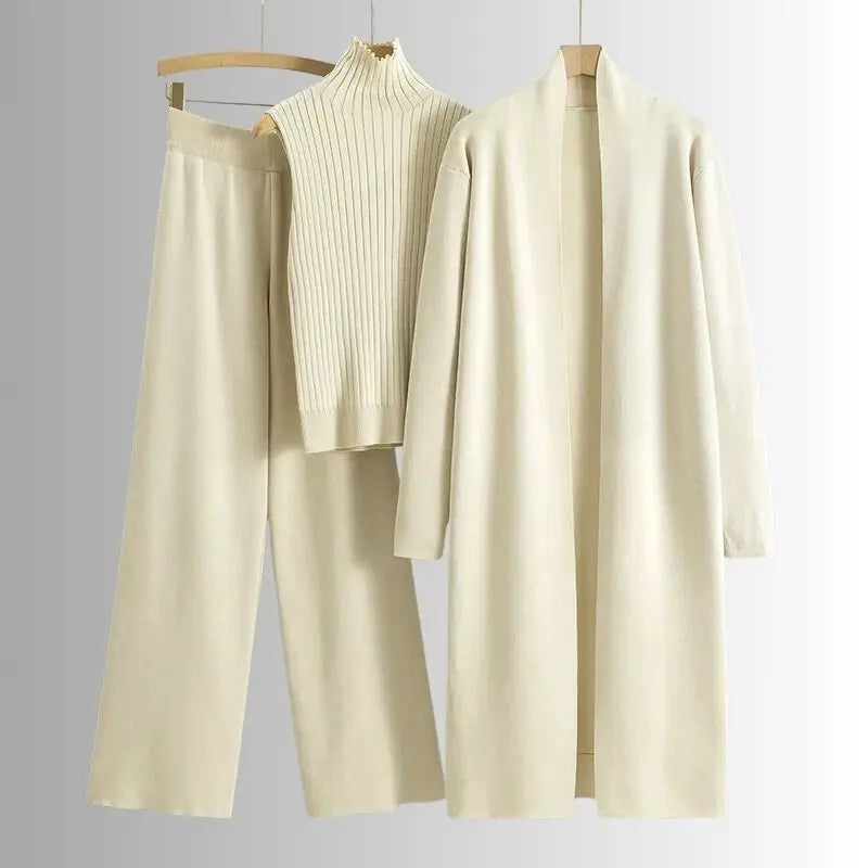 Serenity™ Strick-Set 3-teilig | Minimalistische Eleganz & Höchster Komfort MOKKAKAI