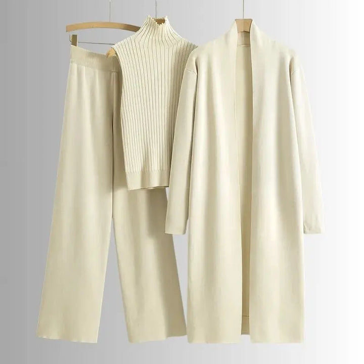 Serenity™ Strick-Set 3-teilig | Minimalistische Eleganz & Höchster Komfort MOKKAKAI