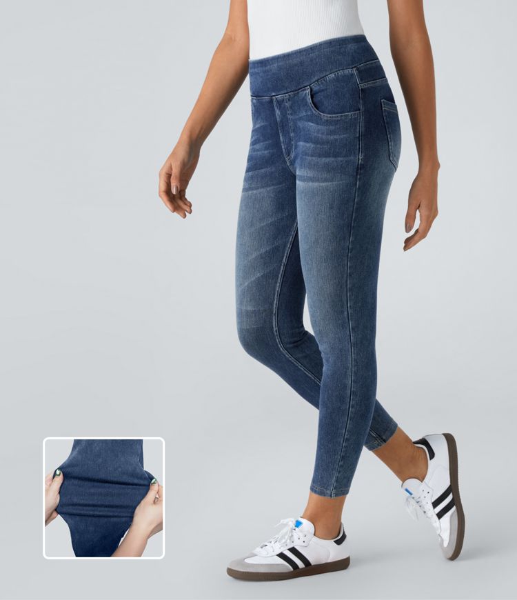Mariola™ Jeans – Komfort und Stil vereint in einer modernen 7/8-Leggings MOKKAKAI