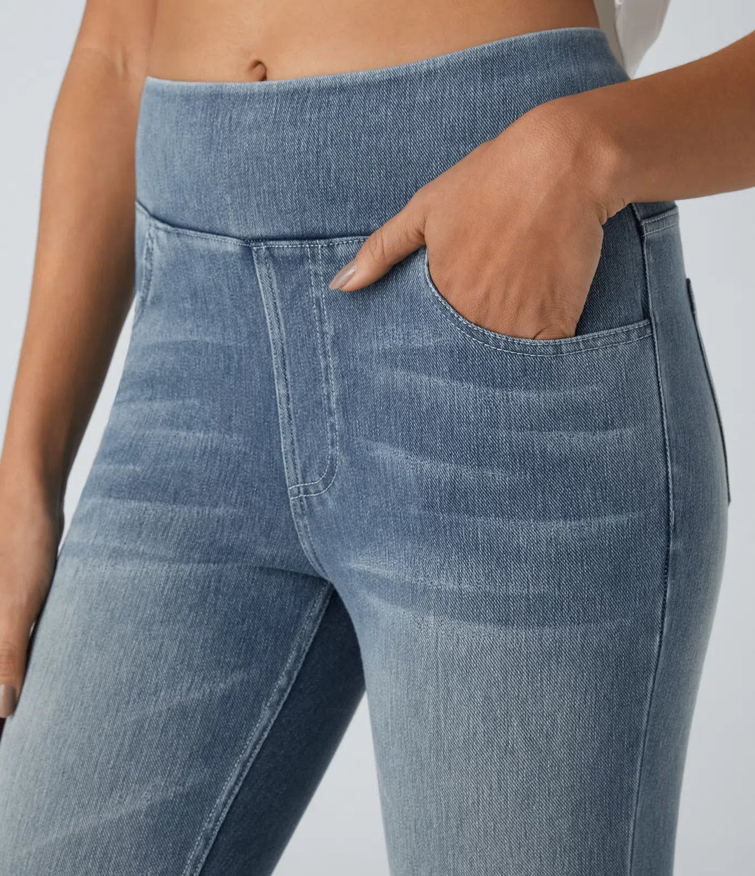 Mariola™ Jeans – Komfort und Stil vereint in einer modernen 7/8-Leggings MOKKAKAI