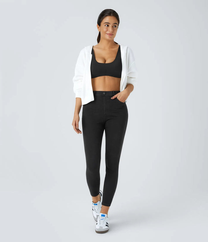 Lary™ – 7/8 Skinny Jeans für Stil und Komfort MOKKAKAI