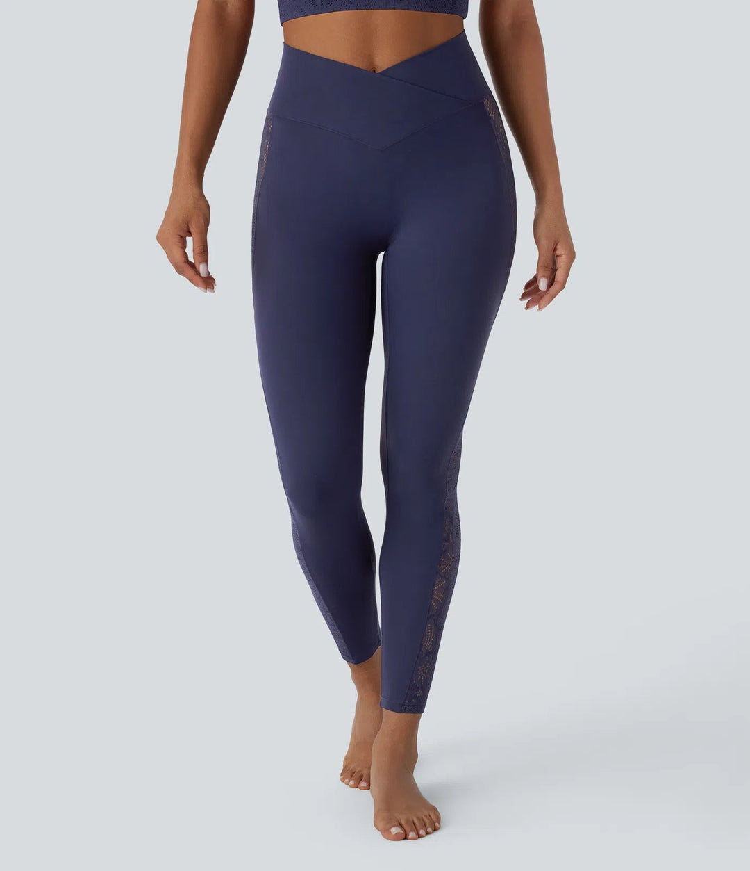 Sofia Aura™ – Figurformende Cross-Waist Leggings mit Stil & Komfort MOKKAKAI