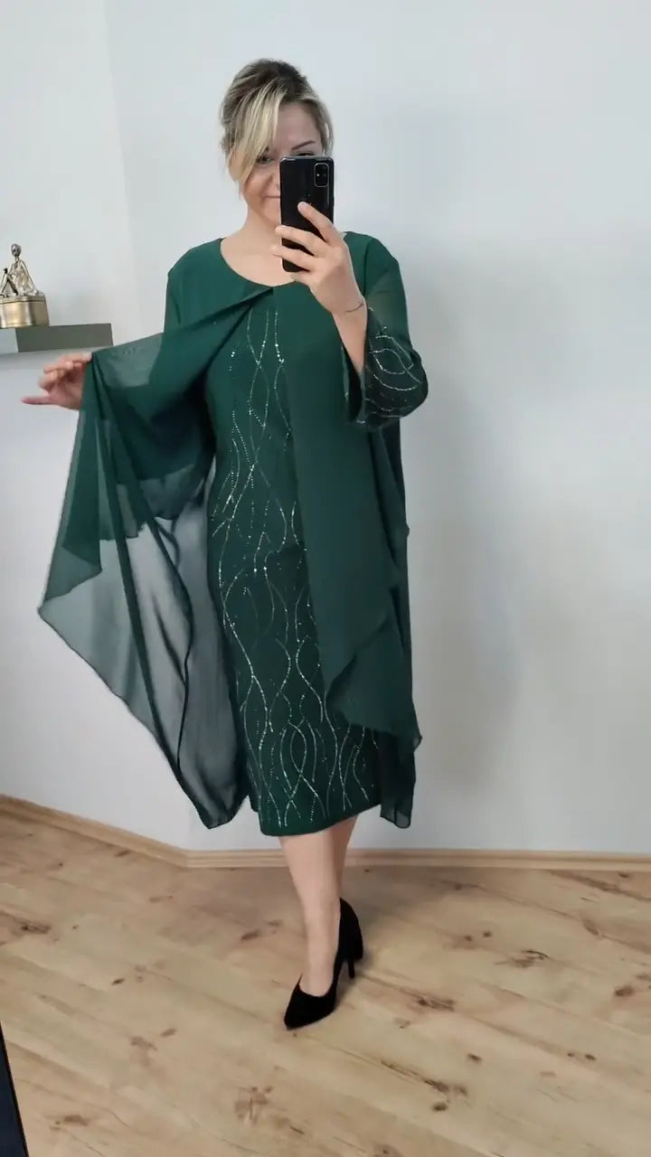Modisches Chiffonkleid MOKKAKAI