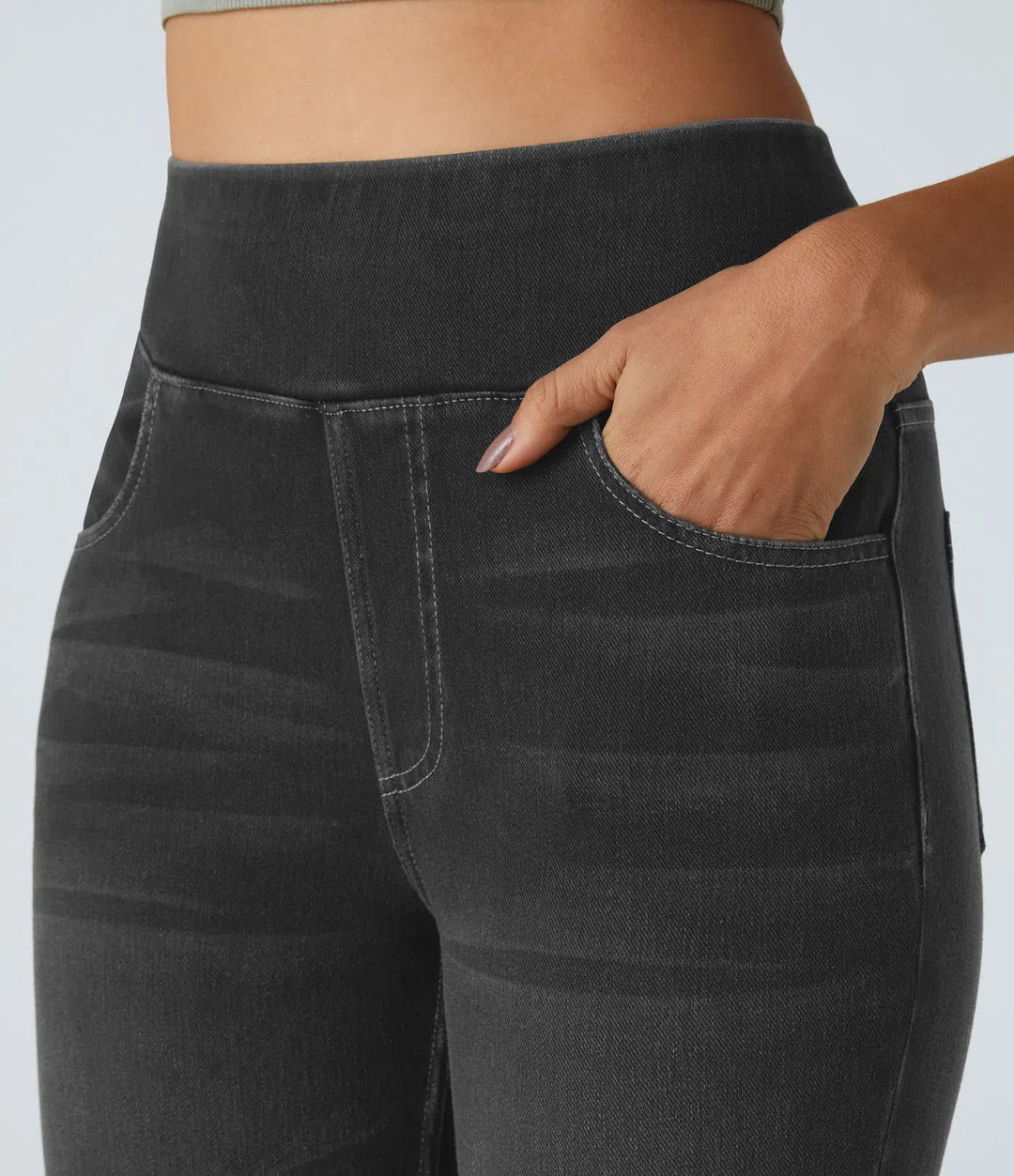 Mariola™ Jeans – Komfort und Stil vereint in einer modernen 7/8-Leggings MOKKAKAI