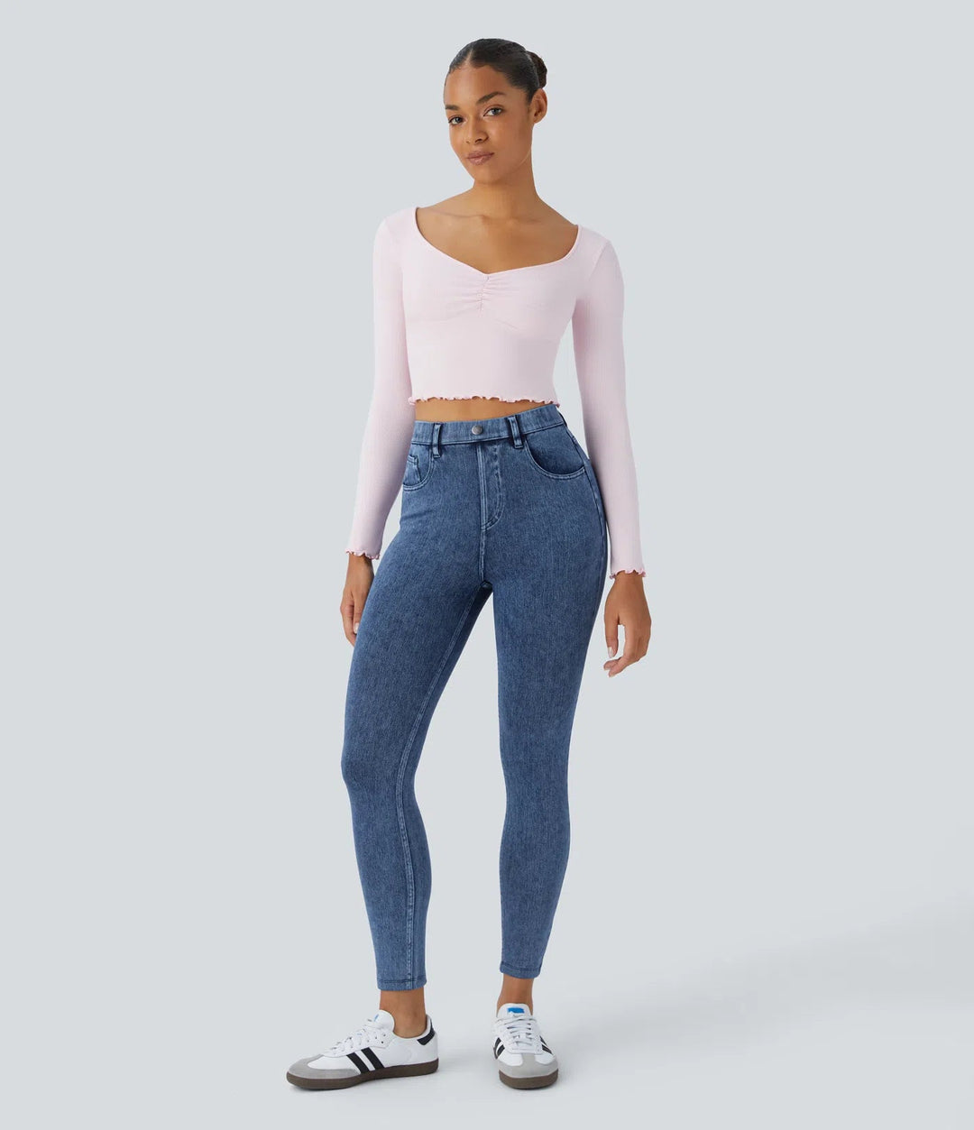 Lary™ – 7/8 Skinny Jeans für Stil und Komfort MOKKAKAI