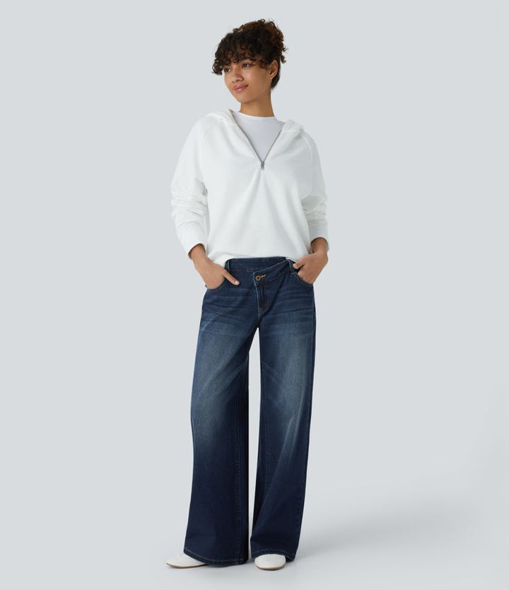 Giorgina Flex™ – Baggy Jeans mit tiefer Taille & lockerem Schnitt MOKKAKAI