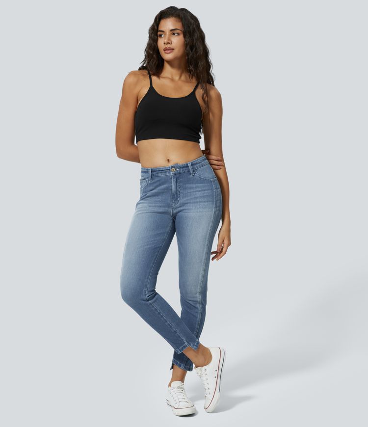 Sara™ – D’lässigi und bequemi Skinny Jeans MOKKAKAI