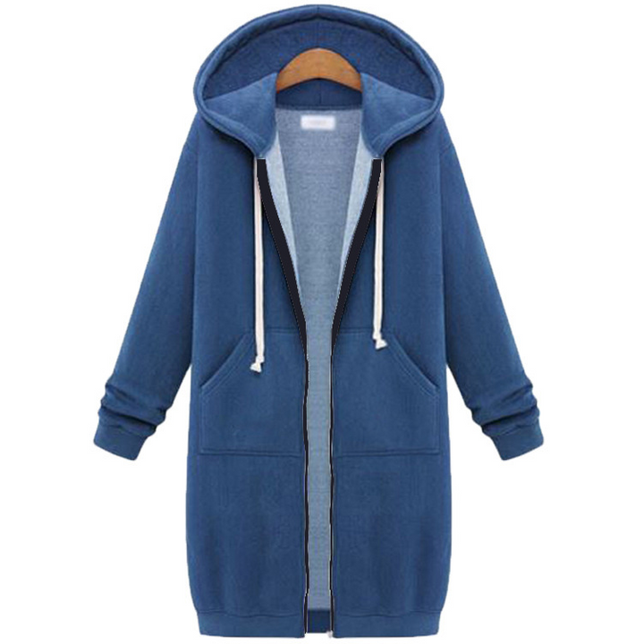 🎁🔥Letzter Tag des Ausverkaufs 50 % RABATT🔥Damen Freizeit-Fleece-Hoodies mit Reißverschluss MOKKAKAI