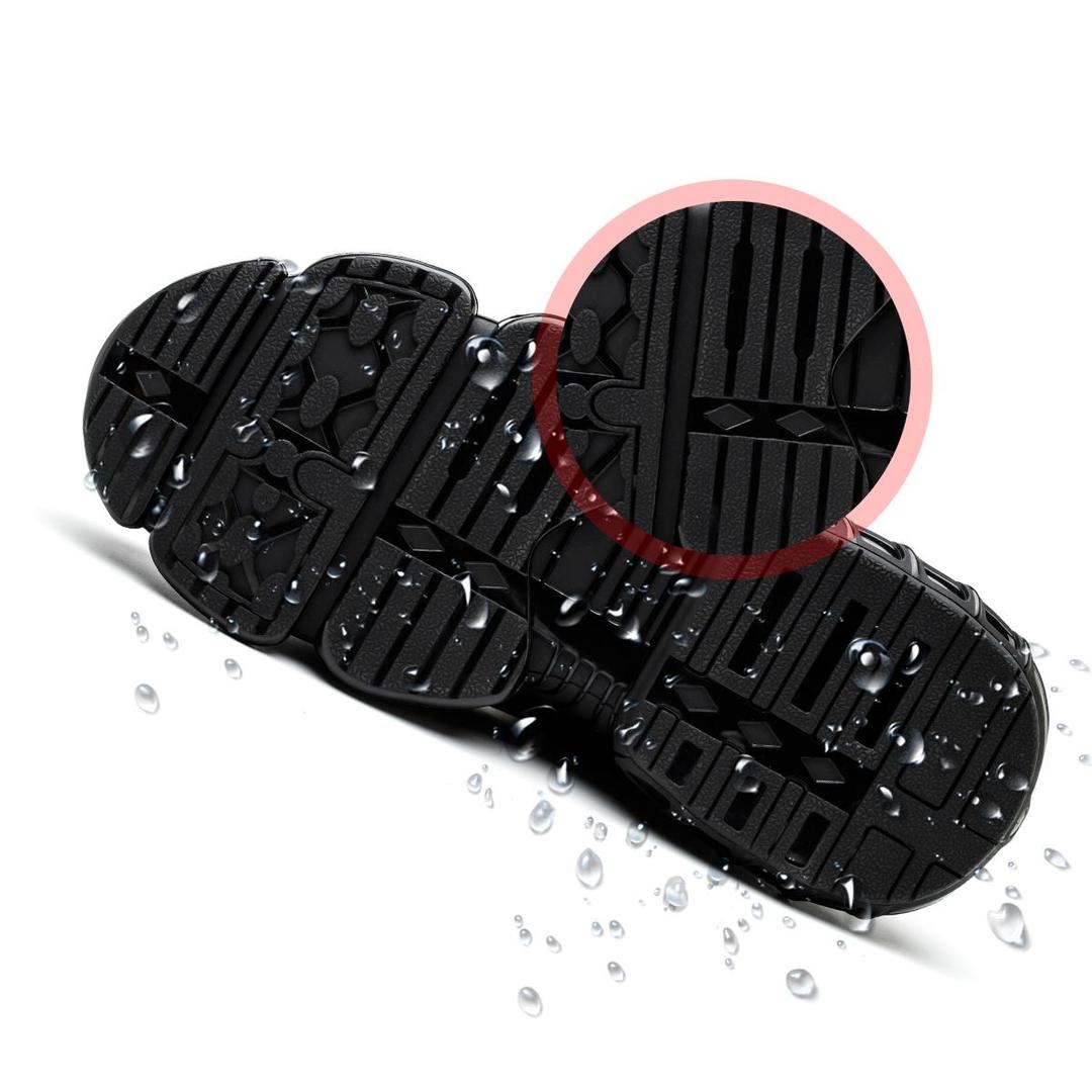 SteelfootSteg™ Ultraleichte, langlebige Schutzschuhe mit Stahlkappe und drehbarer Schnalle MOKKAKAI