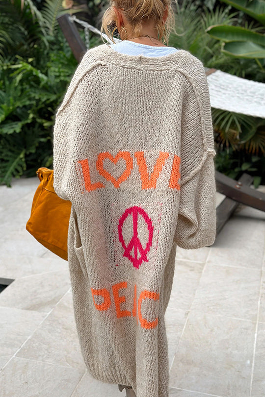 Bunte™ | Strickjacke "Love" MOKKAKAI