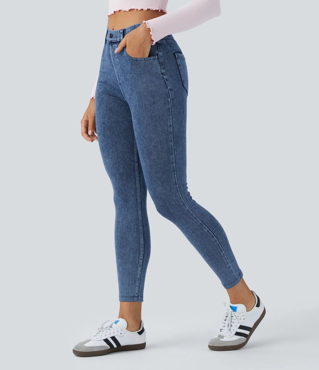 Lary™ – 7/8 Skinny Jeans für Stil und Komfort MOKKAKAI