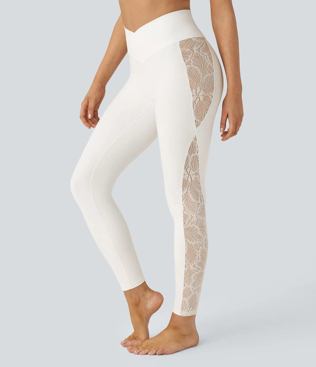 Sofia Aura™ – Figurformende Cross-Waist Leggings mit Stil & Komfort MOKKAKAI