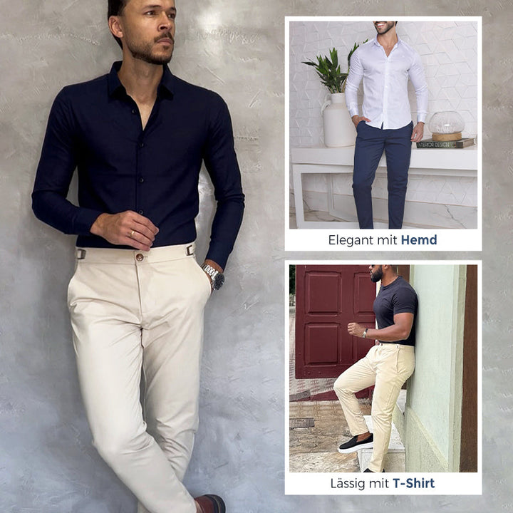 Stretchhose im Slim Fit für Herren MOKKAKAI