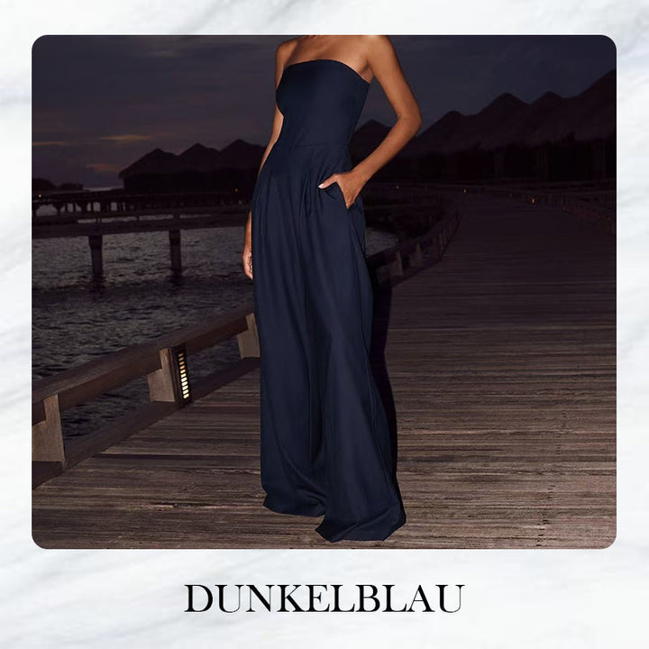 🌲Ärmelloser Jumpsuit mit Taschen💝 MOKKAKAI