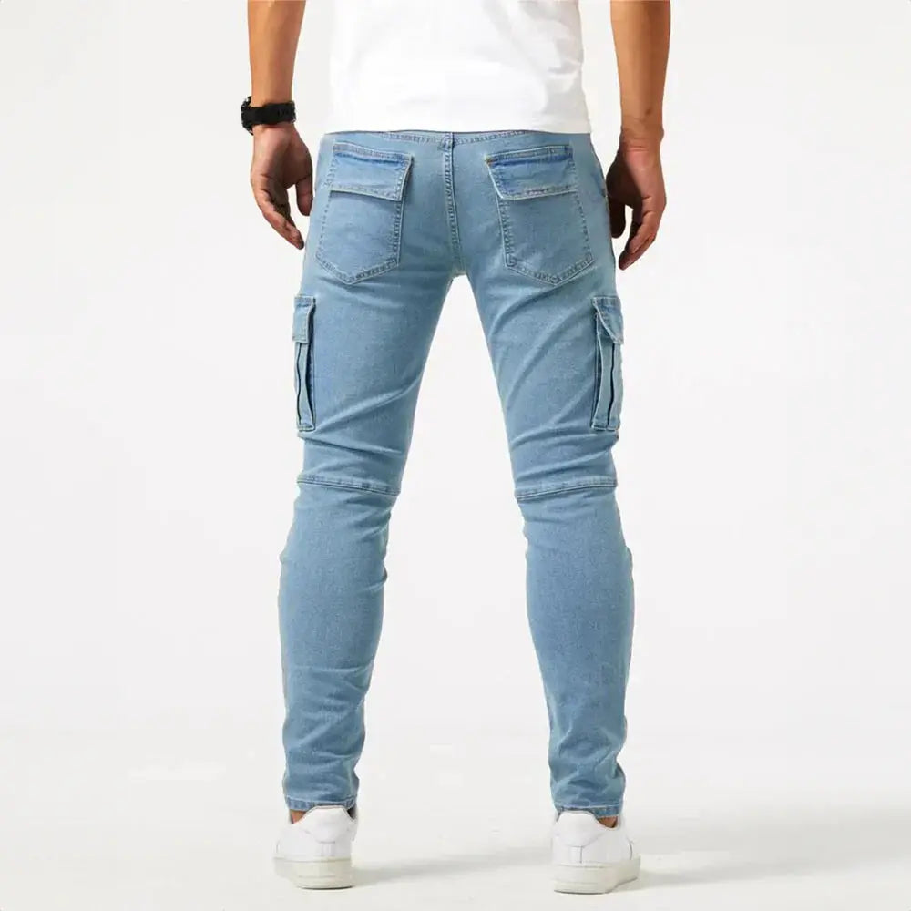 XAVIER™ – Cargo-Jeans MOKKAKAI