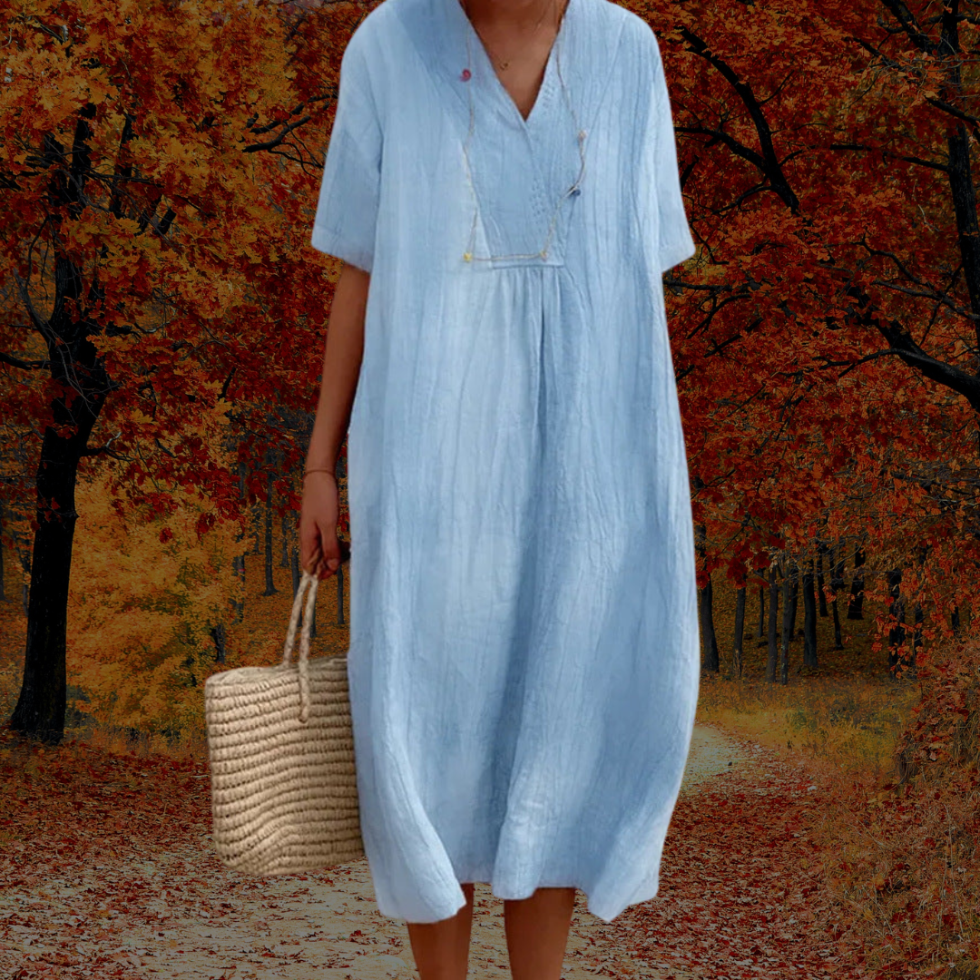 Adriana™ | Elegantes Frühlingskleid MOKKAKAI