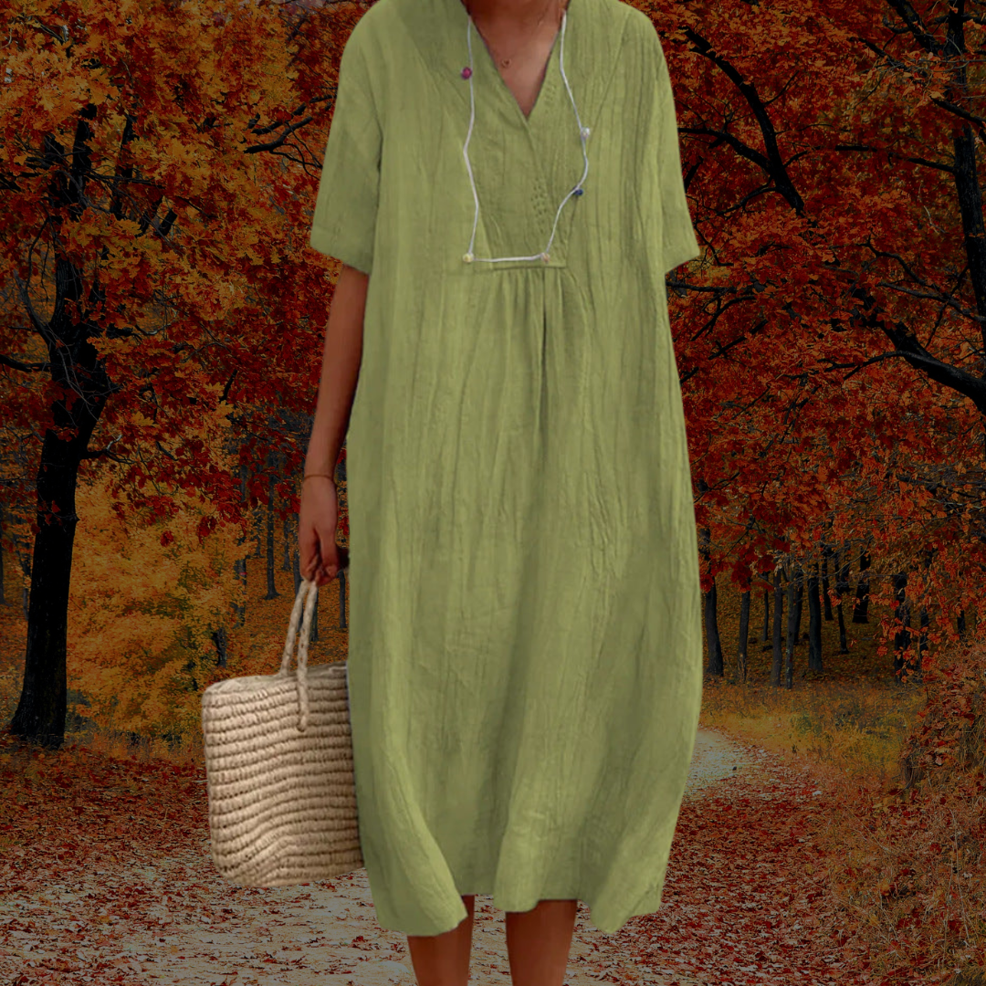 Adriana™ | Elegantes Frühlingskleid MOKKAKAI