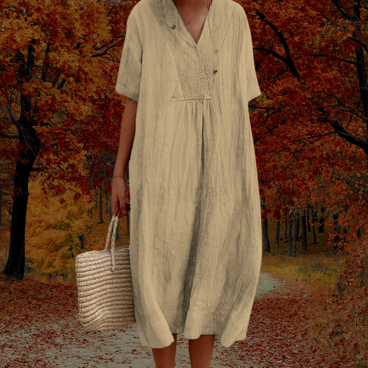 Adriana™ | Elegantes Frühlingskleid MOKKAKAI