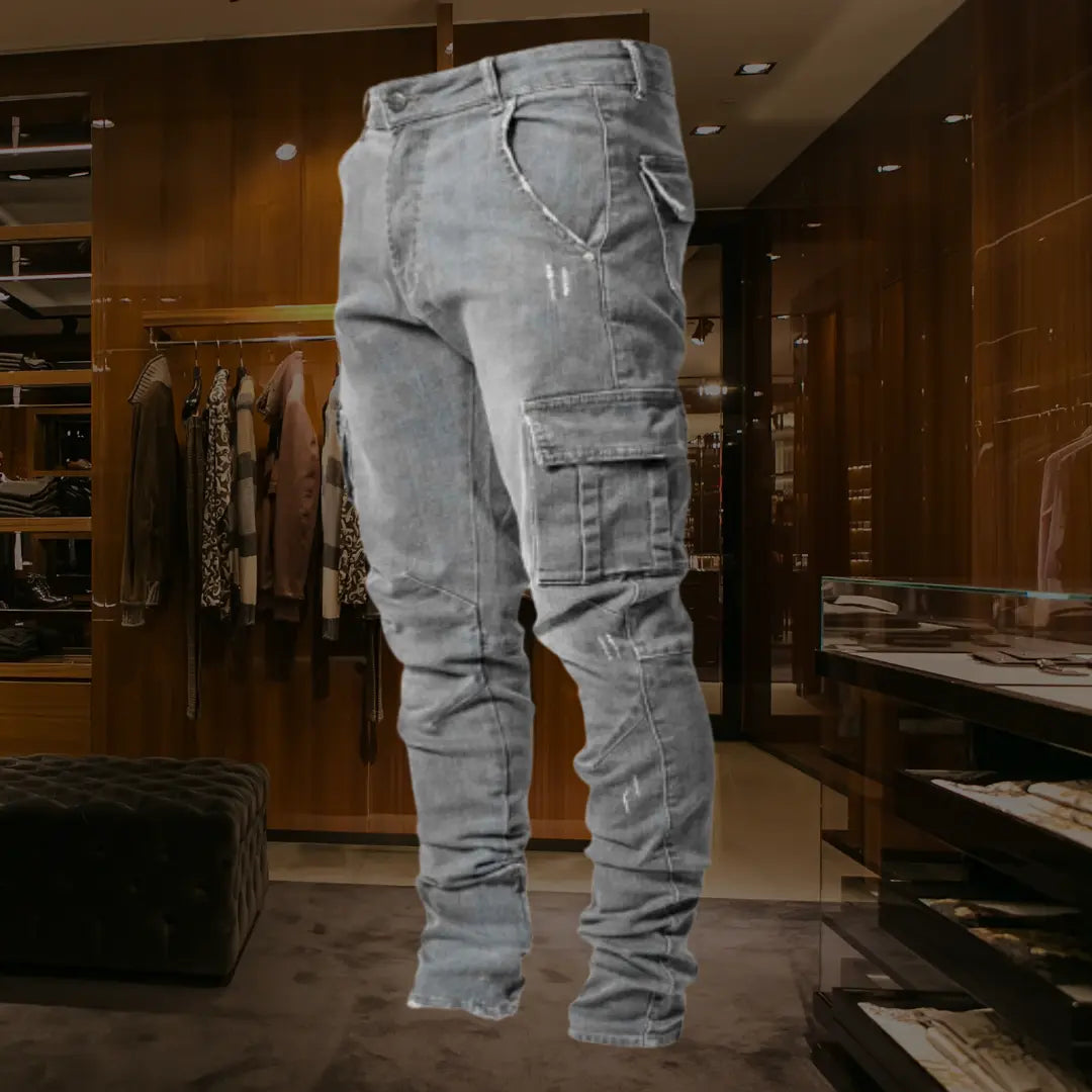 🧵 Jaxon™ – Stretch-Jeans für Herren MOKKAKAI
