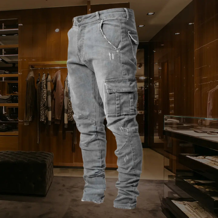 🧵 Jaxon™ – Stretch-Jeans für Herren MOKKAKAI