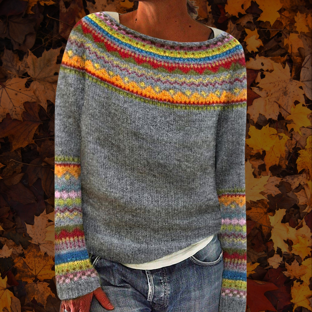 Kirra - Retro-Strickpullover für Damen MOKKAKAI