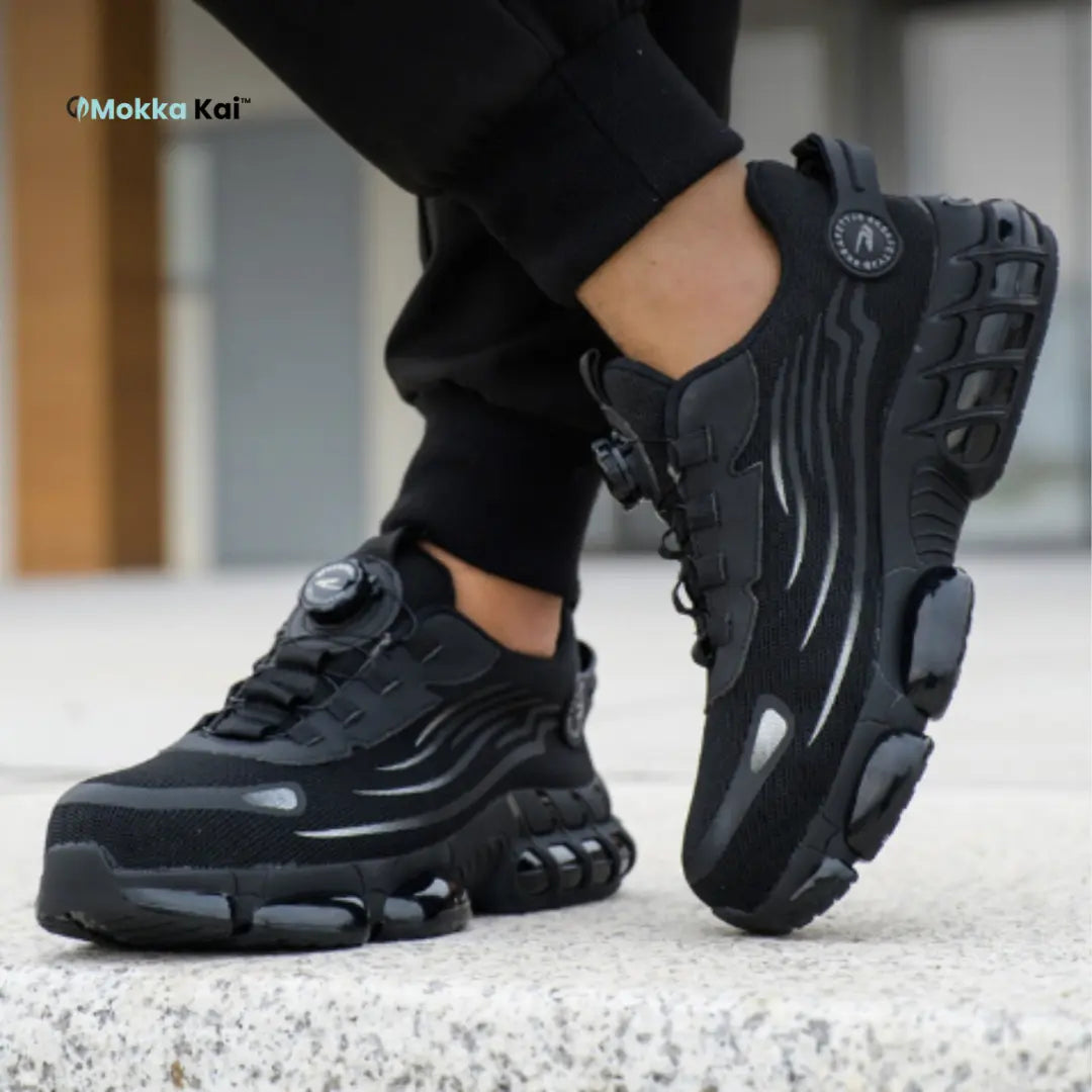 SecureFit™ - Sicherheitsschuhe | Kei Schnüer, Leicht und Innovativ gschtaltet MOKKAKAI