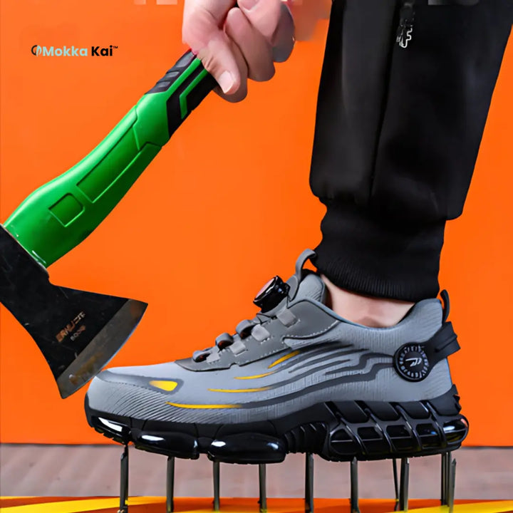 SecureFit™ - Sicherheitsschuhe | Kei Schnüer, Leicht und Innovativ gschtaltet MOKKAKAI