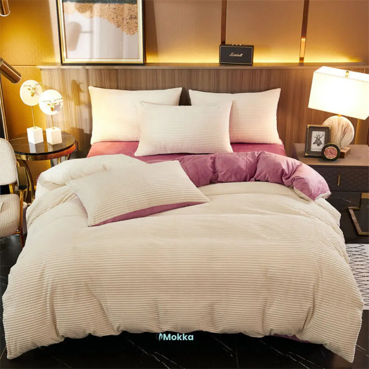 Fluwelene Fliis-Duvetanzug | Wickle dich i ultimative Wärmi und Komfort für kalti Winternächte MOKKAKAI