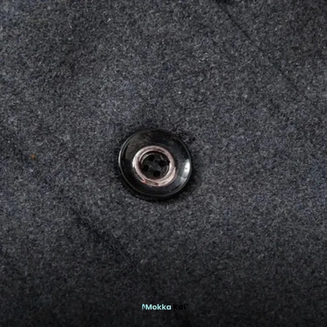 WoolGuard™ Peaky Blinders Wintermantel | Luxuriöser Trenchcoat mit Doppelkragen für Herren – Stilvoll & Warm für den Winter MOKKAKAI