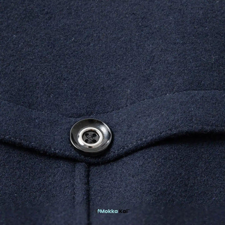 WoolGuard™ Peaky Blinders Wintermantel | Luxuriöser Trenchcoat mit Doppelkragen für Herren – Stilvoll & Warm für den Winter MOKKAKAI