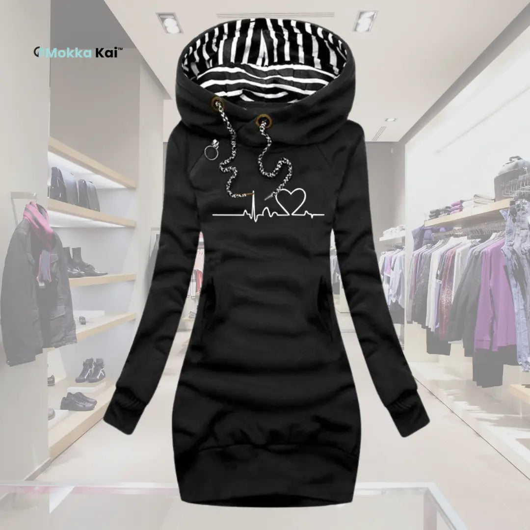 Cécile – Das Pulli-Kleid für Stil und Wärme MOKKAKAI