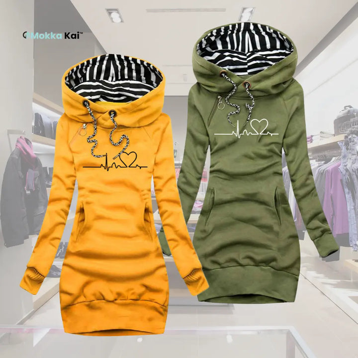 Cécile – Das Pulli-Kleid für Stil und Wärme MOKKAKAI