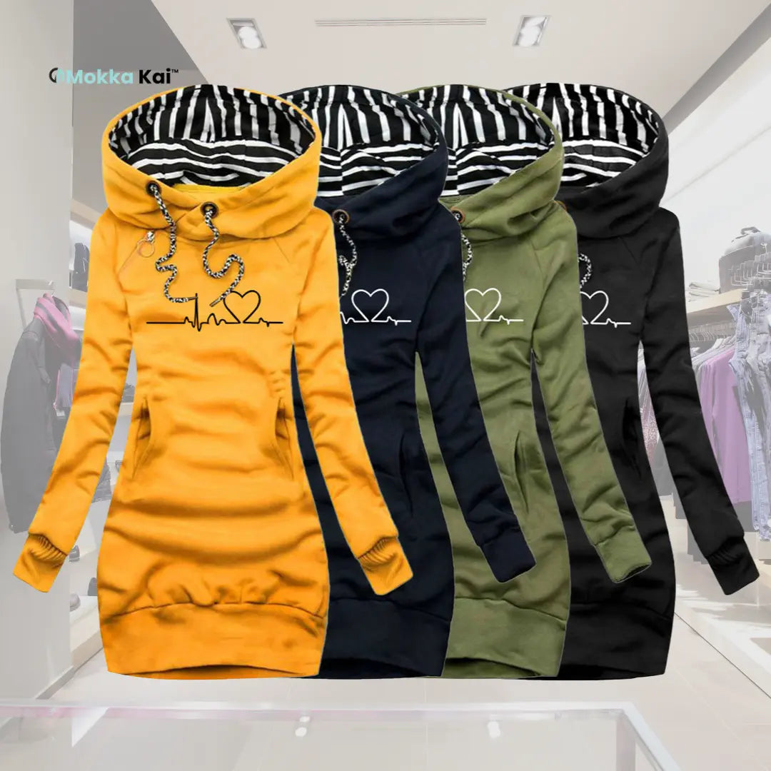 Cécile – Das Pulli-Kleid für Stil und Wärme MOKKAKAI