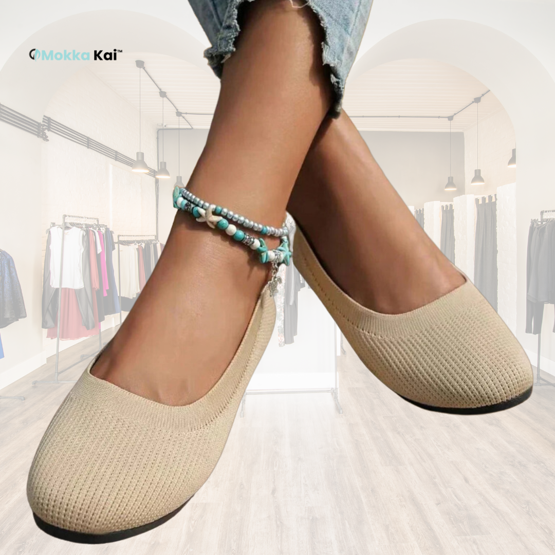 Airgrip™ | Bequeme Ballerinas MOKKAKAI