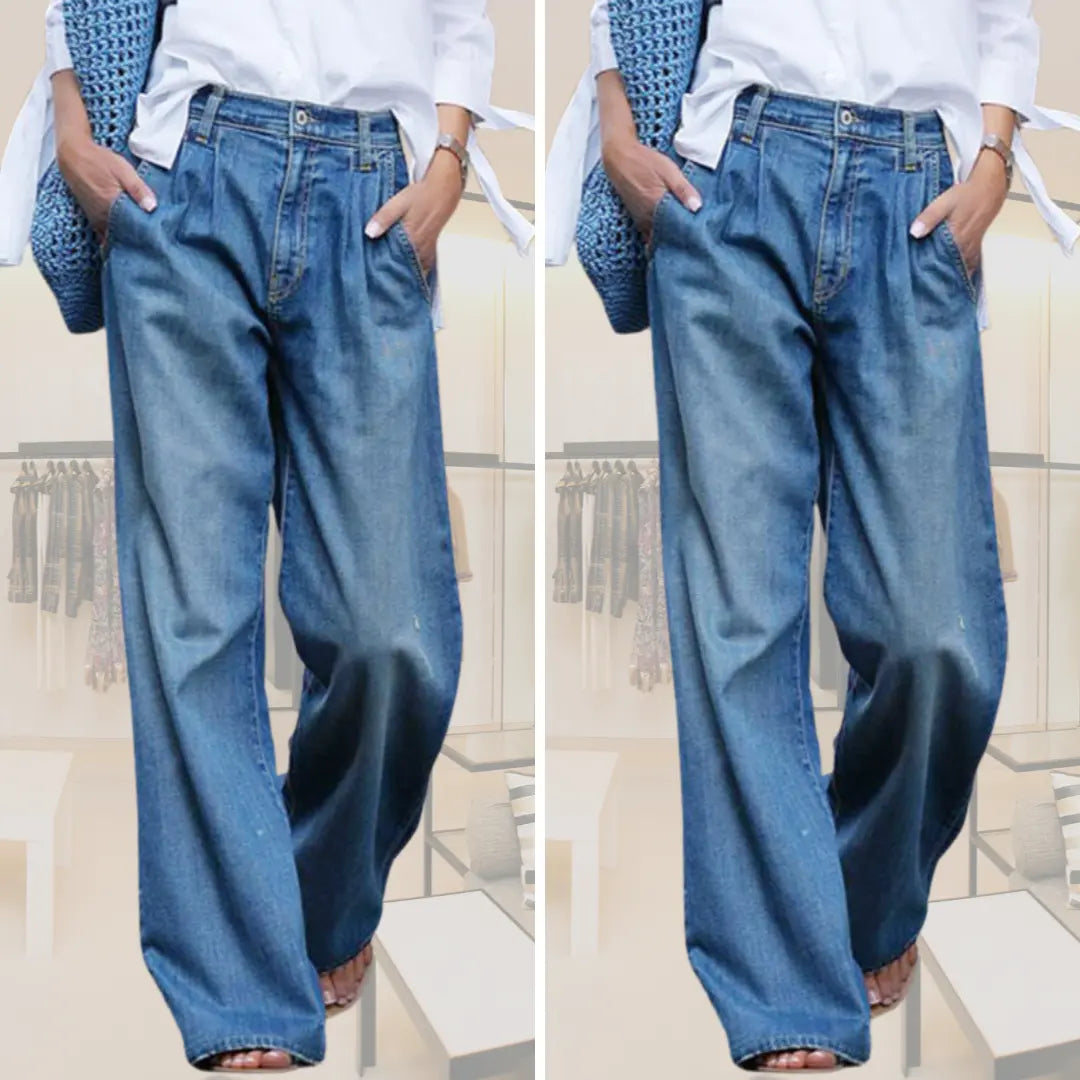 Julissa™ | Komfortabel weit geschnittene Damenjeans MOKKAKAI